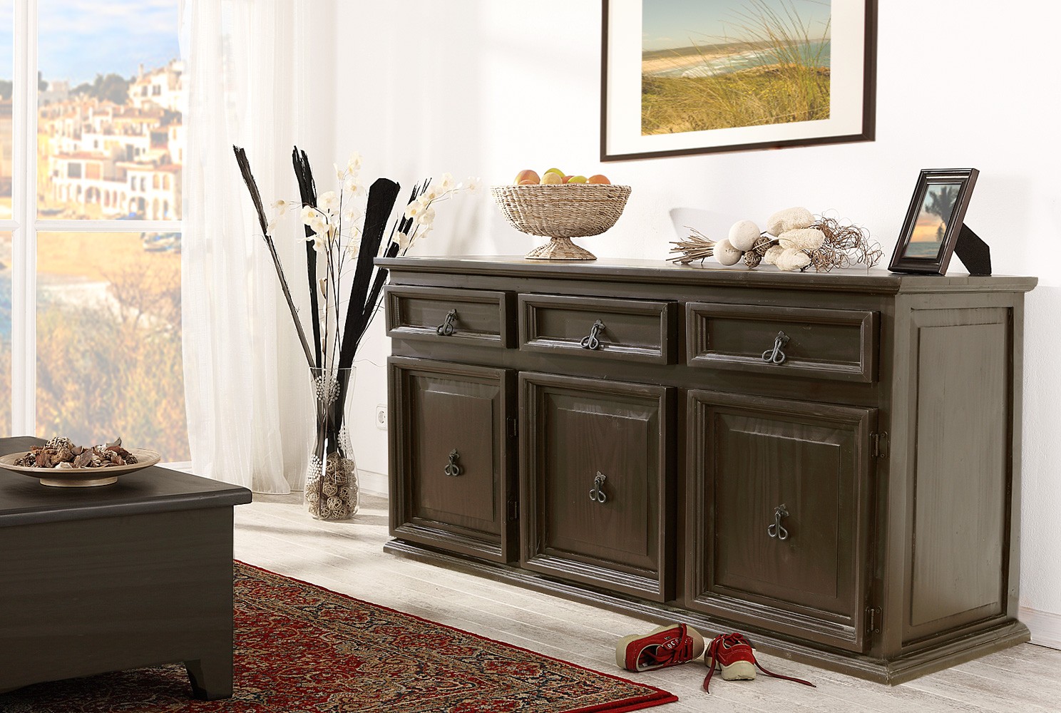 Sideboard, breit - 3 Schübe